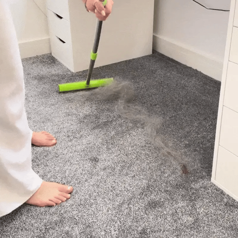 Pet Hair Rubber Broom